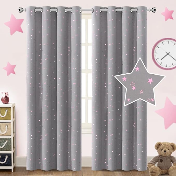 PrinceDeco Blackout Kids Curtains by PrinceDeco