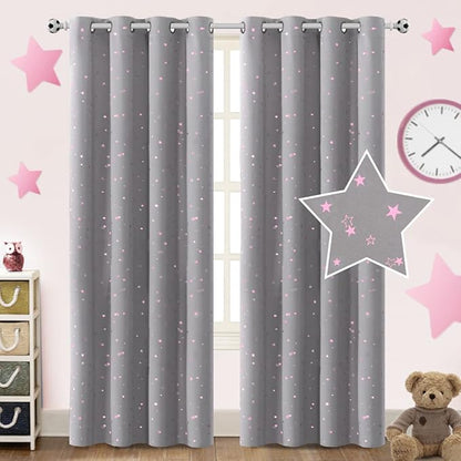 PrinceDeco Blackout Kids Curtains by PrinceDeco
