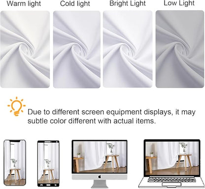 Gwine Short Curtains 30 Inch Length, Light Filtering Small Kitchen Window - Image 6