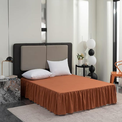 Bed Skirt Queen Size Ruffled Bed Skirt - Image 7