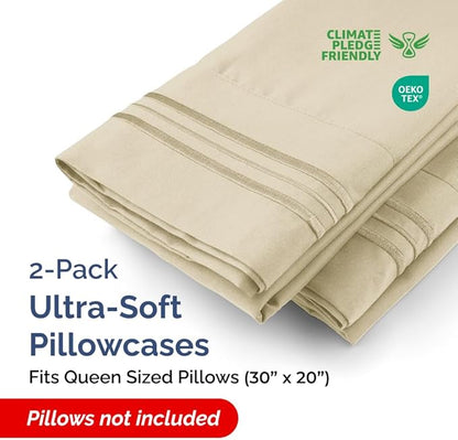 Queen Pillow Cases Set of 2 - Image 2