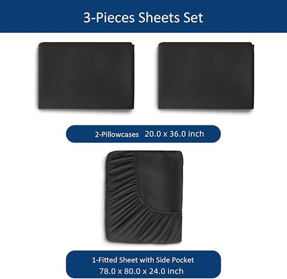 Moonsea King Size Sheets Set for Air Mattress - Image 2