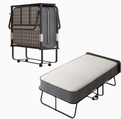 cecer twin size rollaway bed，75" x 38" folding, main product view