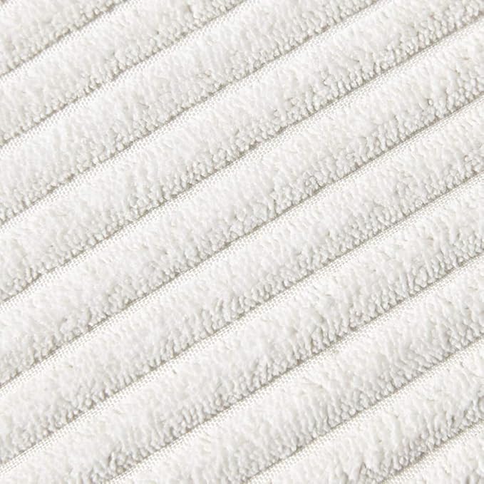 Fancy Homi 24x24 Pillow Covers, Super Soft Corduroy Square Solid Cushion Cover - Image 5