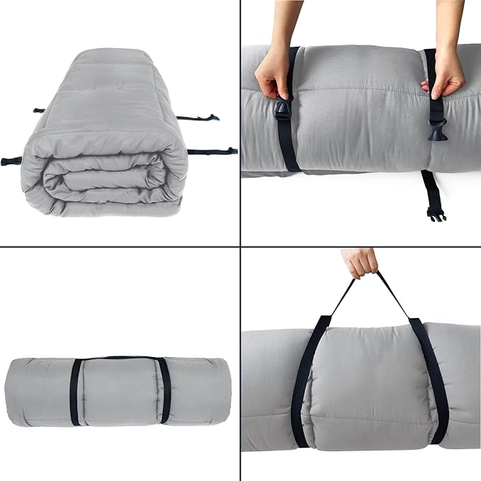 Cot Mattress Topper, Foam Quilted Pads - Image 4