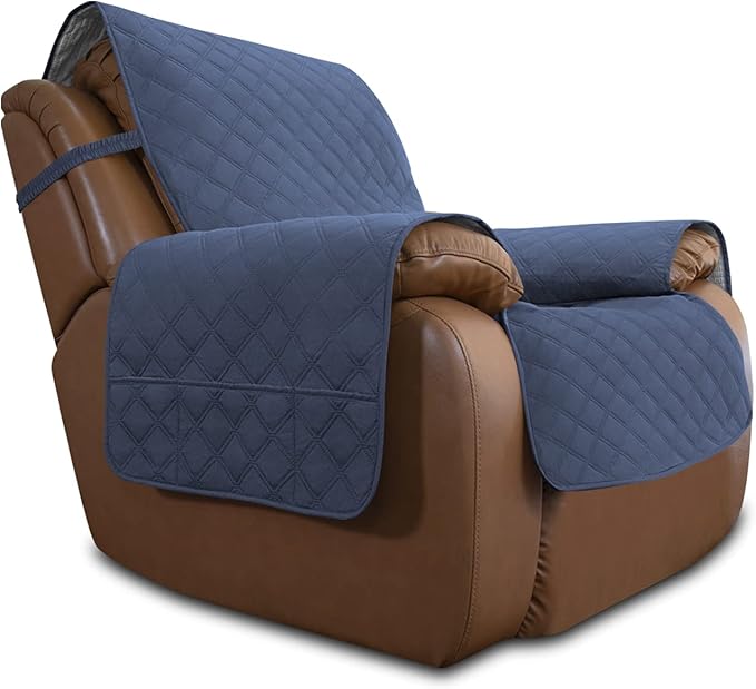 Easy-Going Sofa Slipcover Waterproof Oversized Recliner Chair Cover Non-Slip by Easy-Going