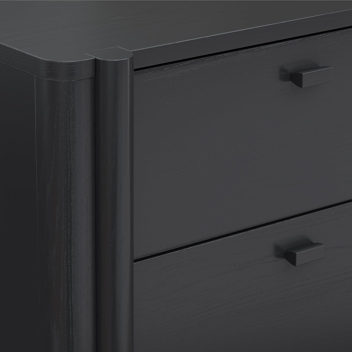 nathan james solace mid century modern 2 drawer, package contents