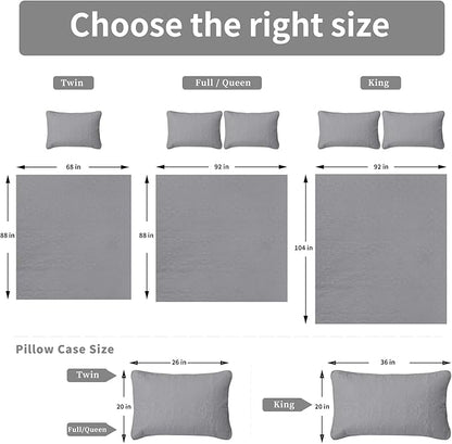 Easy-Going Twin Size Reversible Quilt Set - Image 6