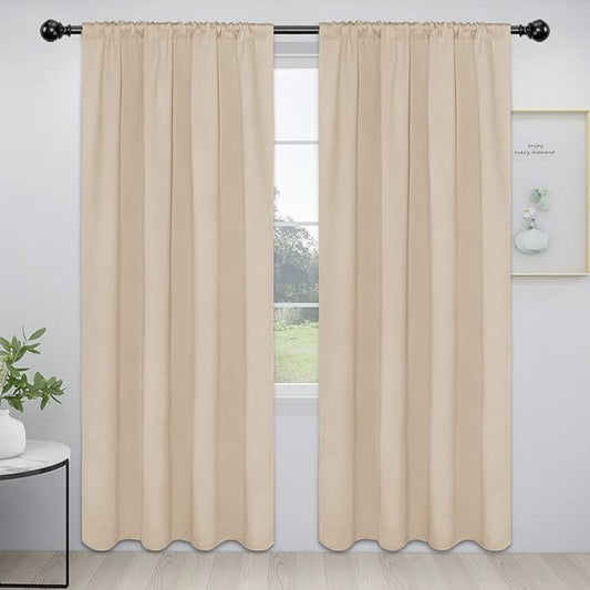 Easy-Going Rod Pocket Blackout Curtains by Easy-Going