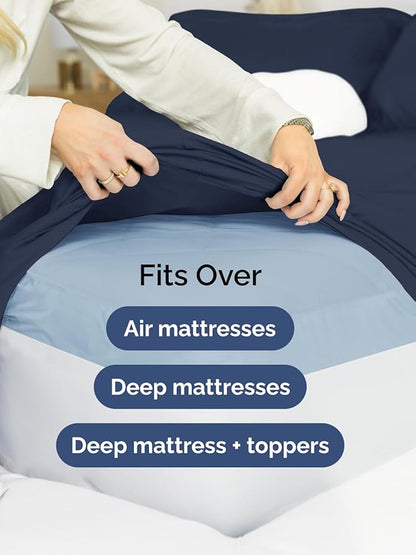 Extra Deep Twin Sheet Set - Image 6