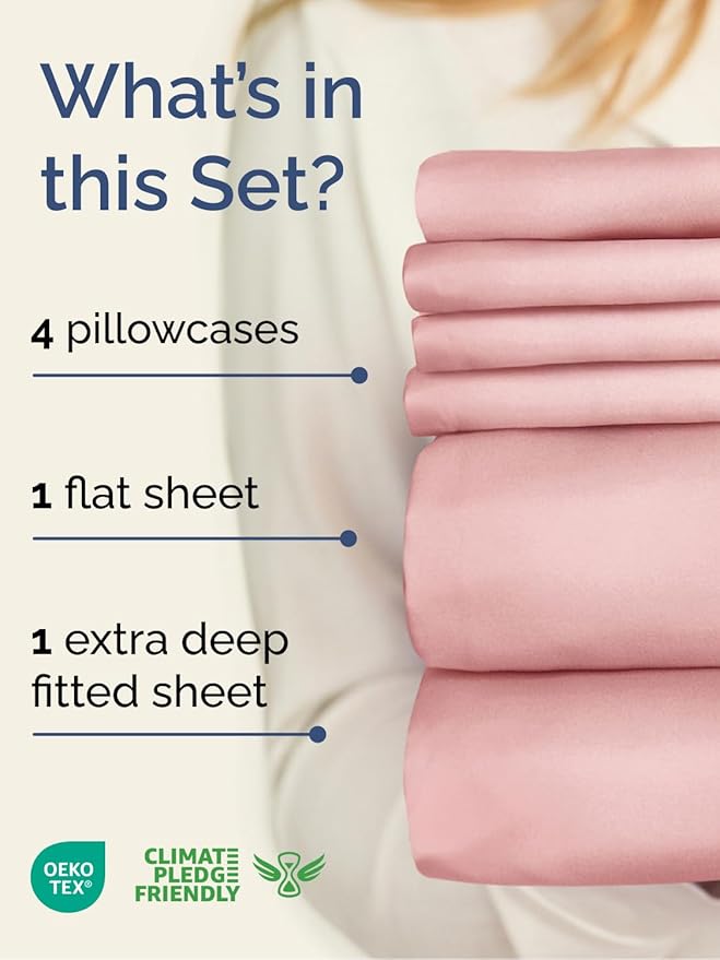 Extra Deep Cal King Sheet Set - Image 2