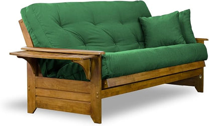 Nirvana Futons Brentwood Tray Arm Futon Sofabed Set - Image 4