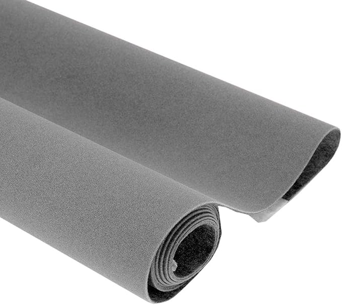 Taogift Self Adhesive Grey Velvet Shelf Liner Paper by TAOGIFT