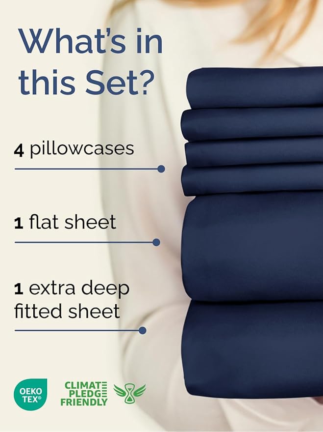 Extra Deep Cal King Sheet Set - Image 2