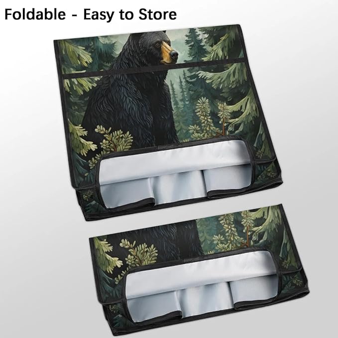 Kitchen Appliance Cover Fits 6-8 Quarts Mixer & Coffee Maker, Bear Dust Cover - Image 7