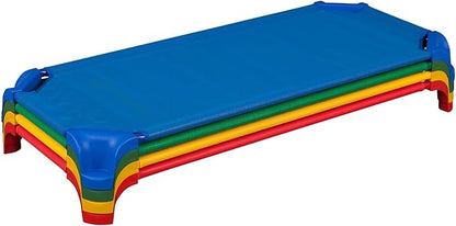 Sprogs Heavy-Duty Stackable Standard Size 52"L Daycare Cots by Sprogs