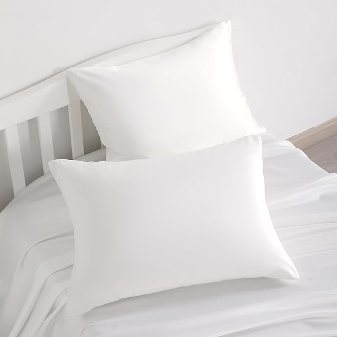 NTBAY Zippered Silk Satin Toddler Pillowcases - Image 6