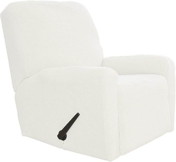 Easy-Going Recliner Stretch Sofa Slipcover Sofa Cover 4-Pieces Furniture by Easy-Going