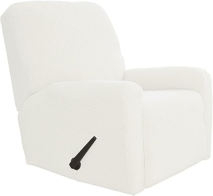Easy-Going Recliner Stretch Sofa Slipcover Sofa Cover 4-Pieces Furniture by Easy-Going