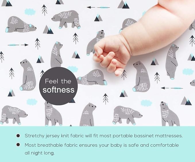 BROLEX Baby Fitted Crib Sheets: Kid Crib Sheets - Image 7