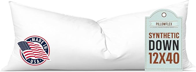 Pillowflex Synthetic Down Pillow Insert by Pillowflex