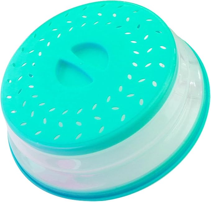 Collapsible Microwave Splatter Cover, 10.5 Inch, Microwave Plate Cover by JYYHSF