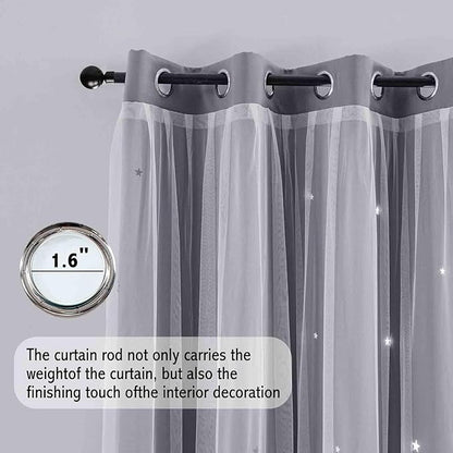 Anytime 2 Panels Star Blackout Curtains - Image 3