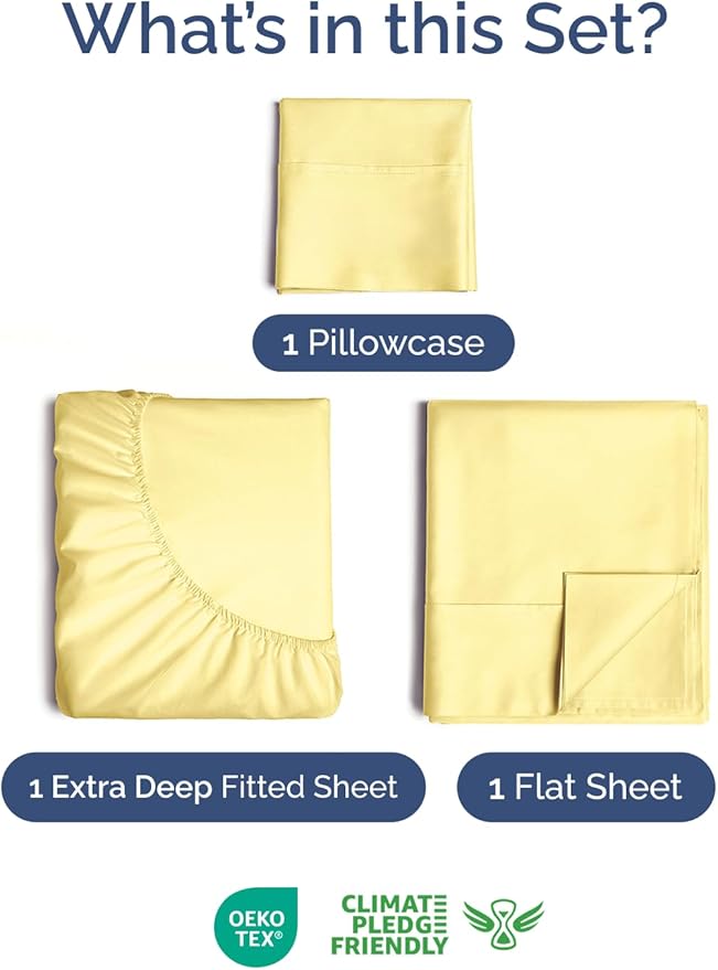 Extra Deep Pocket Twin XL Sheets - Image 2