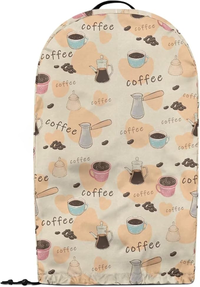 Coffee Theme Coffee Machine Dust Cover Mixer Hood Cover Blender Covers - Image 2