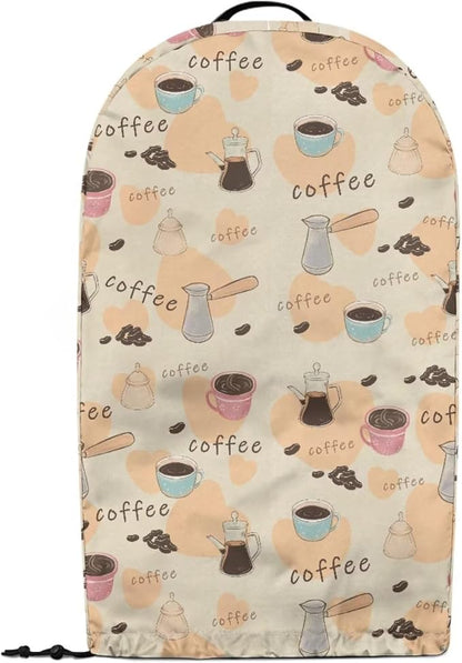 Coffee Theme Coffee Machine Dust Cover Mixer Hood Cover Blender Covers - Image 2