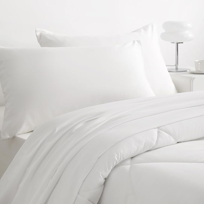 NTBAY Twin Comforter Set with Sheets, 5 Pieces Soft and Breathable Twin Bedding - Image 6