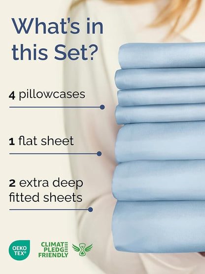 Extra Deep Split King Sheet Set - Image 2
