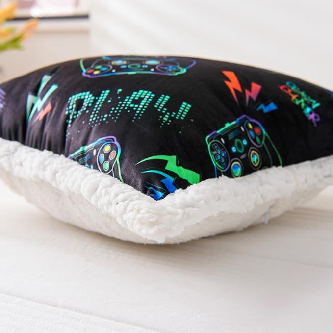 NTBED Video Game Controller Printed Reading Pillow Bed Wedge Backrest - Image 7