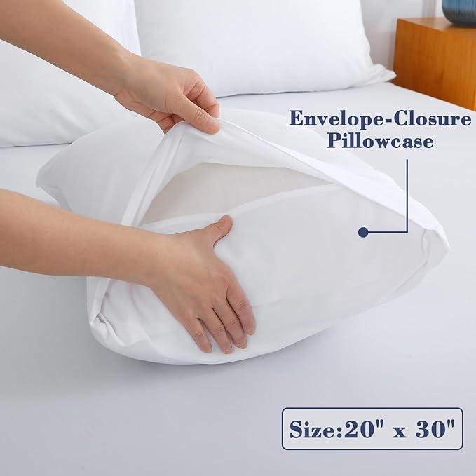 Air Mattress Sheet Set for 16-24 Inch Air Beds Full Size, Deep Pocket Fitted - Image 5