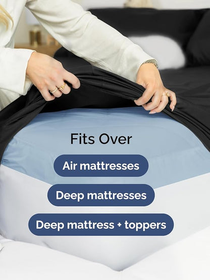 Extra Deep Cal King Fitted Sheet - Image 6