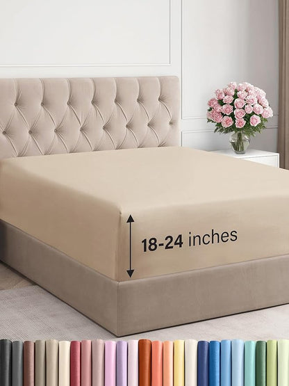 Extra Deep Queen Fitted Sheet by CGKUnlimited