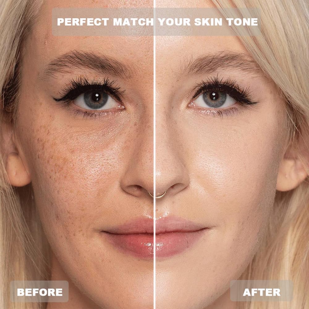 Foundation 4 in 1 - Color Changing Foundation, Medium Spectrum, Hypoallergeni...