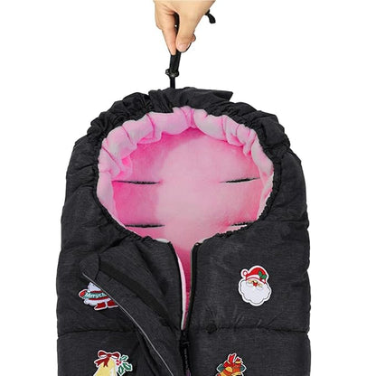 Waterproof Anti-freeze Winter Universal Stroller Footmuff, Ultra Soft Width - Image 6
