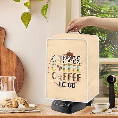 Mumeson Coffee Cup Coffee Maker Cover, Modern Stand Mixer Cover, Coffee Beans - Image 4