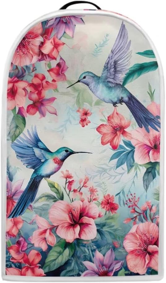 Hummingbird Floral Blender Dust Covers by YUVAMAGIMO