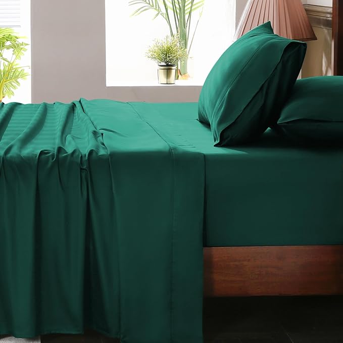 Extra Deep Pocket King Sheets 18-24 Inch 100% Egyptian Cotton 1000 Thread Count by overket