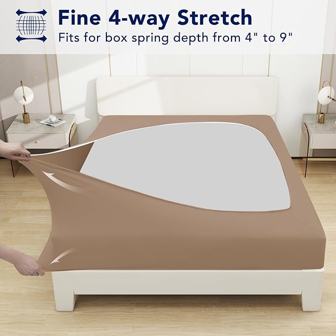 PureFit Stretchy Box Spring Cover King - Image 3