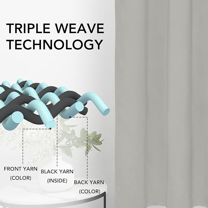 Easy-Going Rod Pocket Blackout Curtains - Image 4