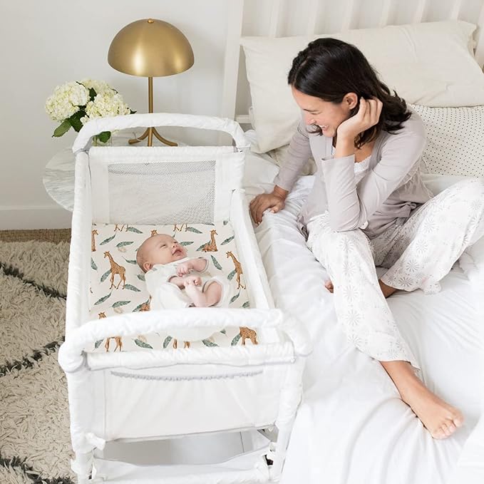BROLEX 2 Pack Mini Crib Sheets, Stretchy Portable Fitted Playard Sheet Set - Image 6