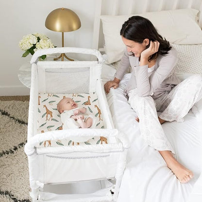 BROLEX 2 Pack Mini Crib Sheets, Stretchy Portable Fitted Playard Sheet Set - Image 6