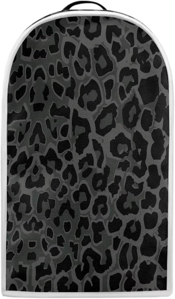 Talayituse Black Leopard Print Blender Dust Cover, Fingerprint Protection Cover by Talayituse
