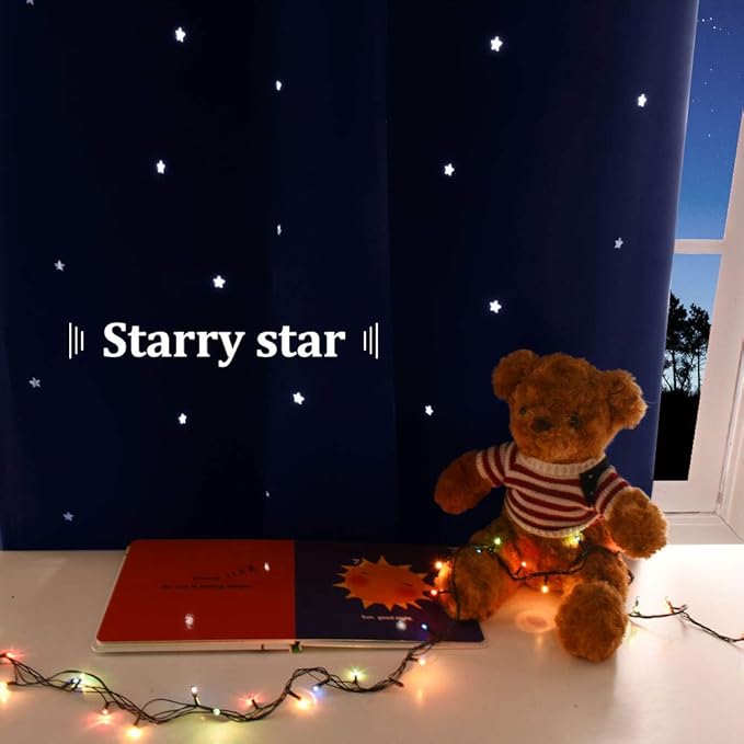 NICETOWN Star Themed Kids Curtains - Image 5