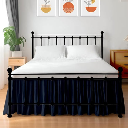 Shreem Linen Ruffled Bed Skirt by SHREEM+LINEN