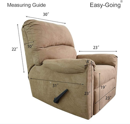 Easy-Going Recliner Stretch Sofa Slipcover Sofa Cover 4-Pieces Furniture - Image 7