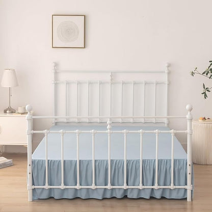 Bed Skirt King Size Ruffled Bed Skirt - Image 3
